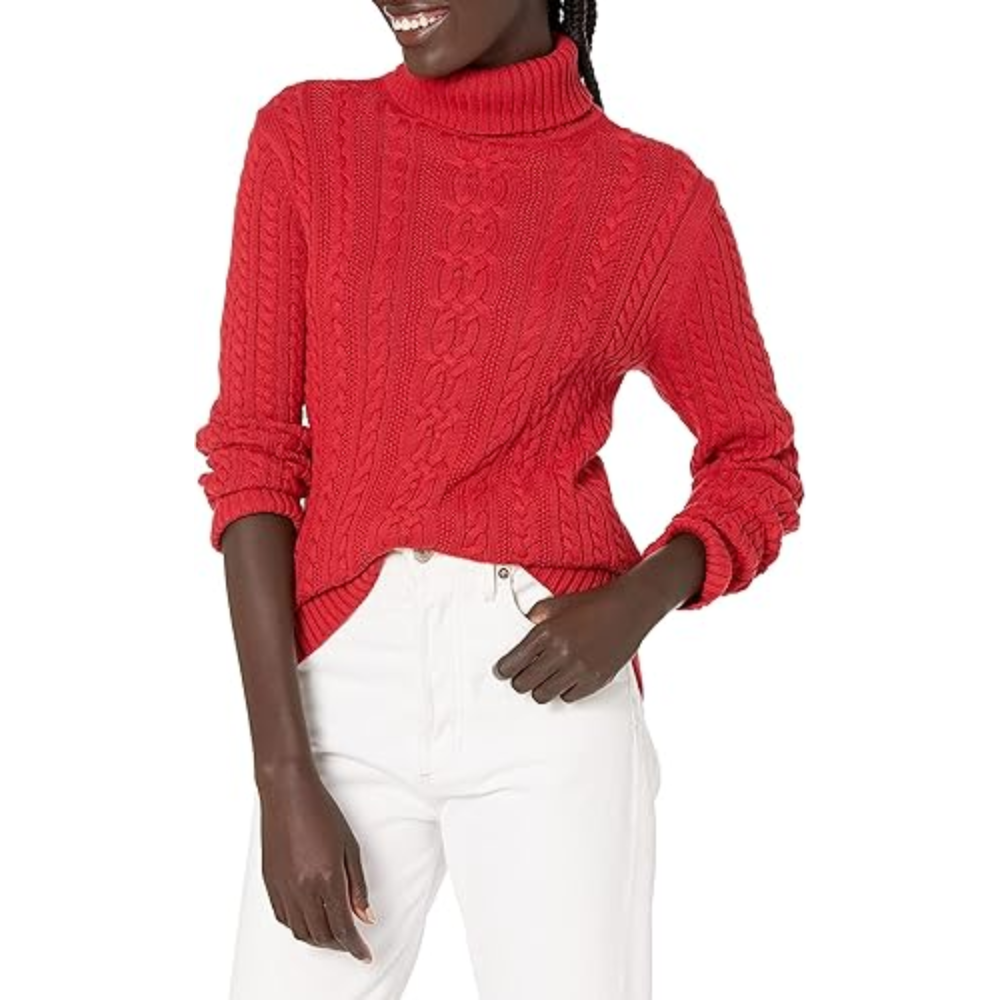 Fisherman Cable Knit Classic Sweater - Image 12