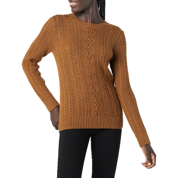 Classic Fisherman Cable Knit Sweater - Image 28