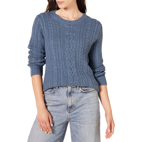 Classic Fisherman Cable Knit Sweater - Image 21