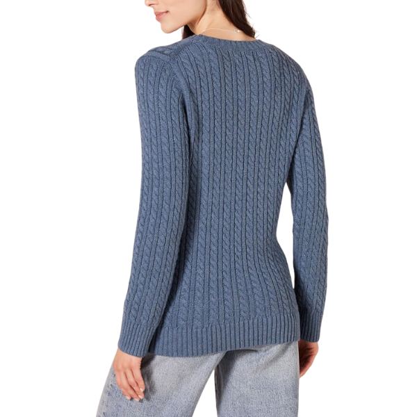 Classic Fisherman Cable Knit Sweater - Image 22