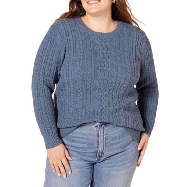 Classic Fisherman Cable Knit Sweater - Image 23