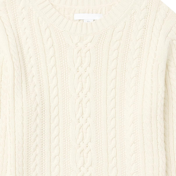 Classic Fisherman Cable Knit Sweater - Image 8