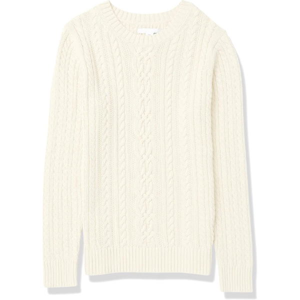 Classic Fisherman Cable Knit Sweater - Image 6