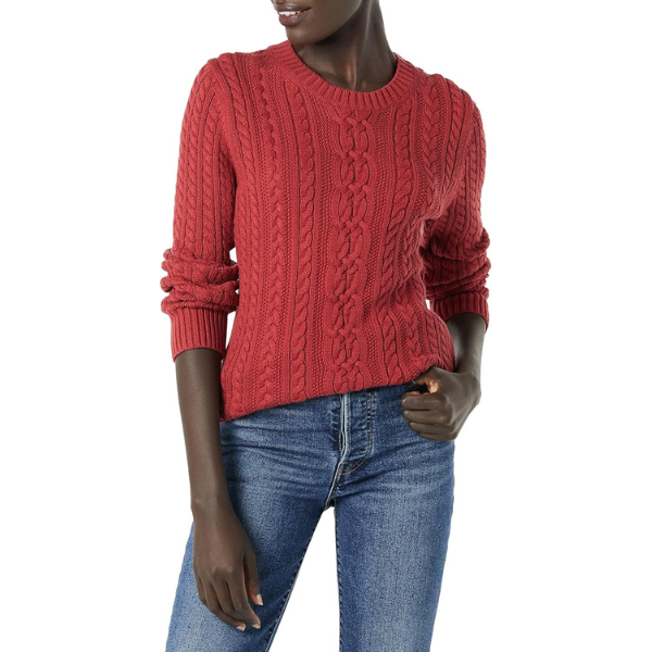 Classic Fisherman Cable Knit Sweater - Image 18