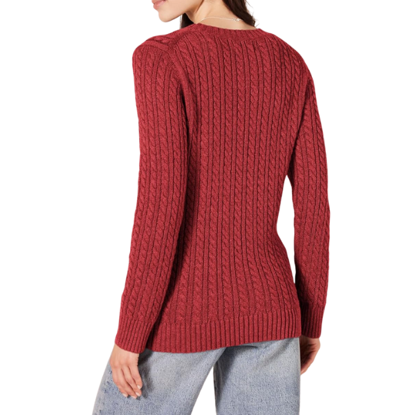 Classic Fisherman Cable Knit Sweater - Image 17
