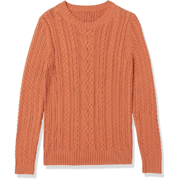 Classic Fisherman Cable Knit Sweater - Image 32