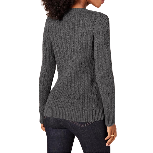 Classic Fisherman Cable Knit Sweater - Image 37