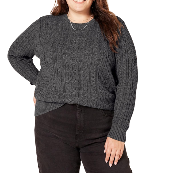 Classic Fisherman Cable Knit Sweater - Image 40