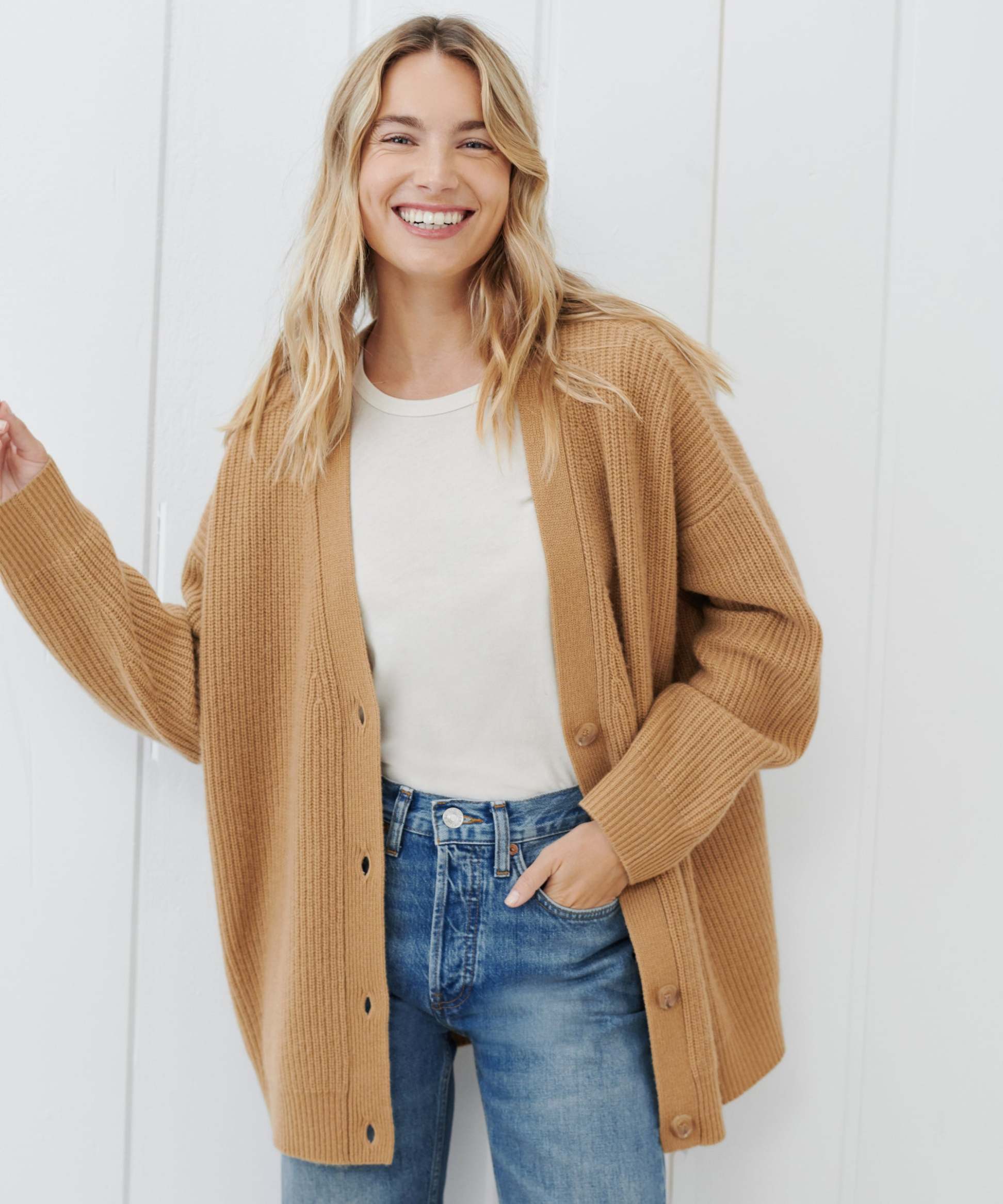 Women's Casual Cocoon Cardigan - Image 6