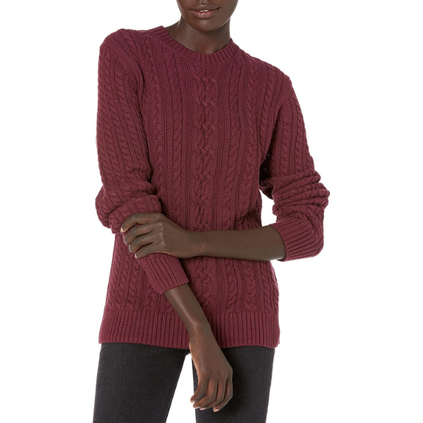 Classic Fisherman Cable Knit Sweater - Image 13
