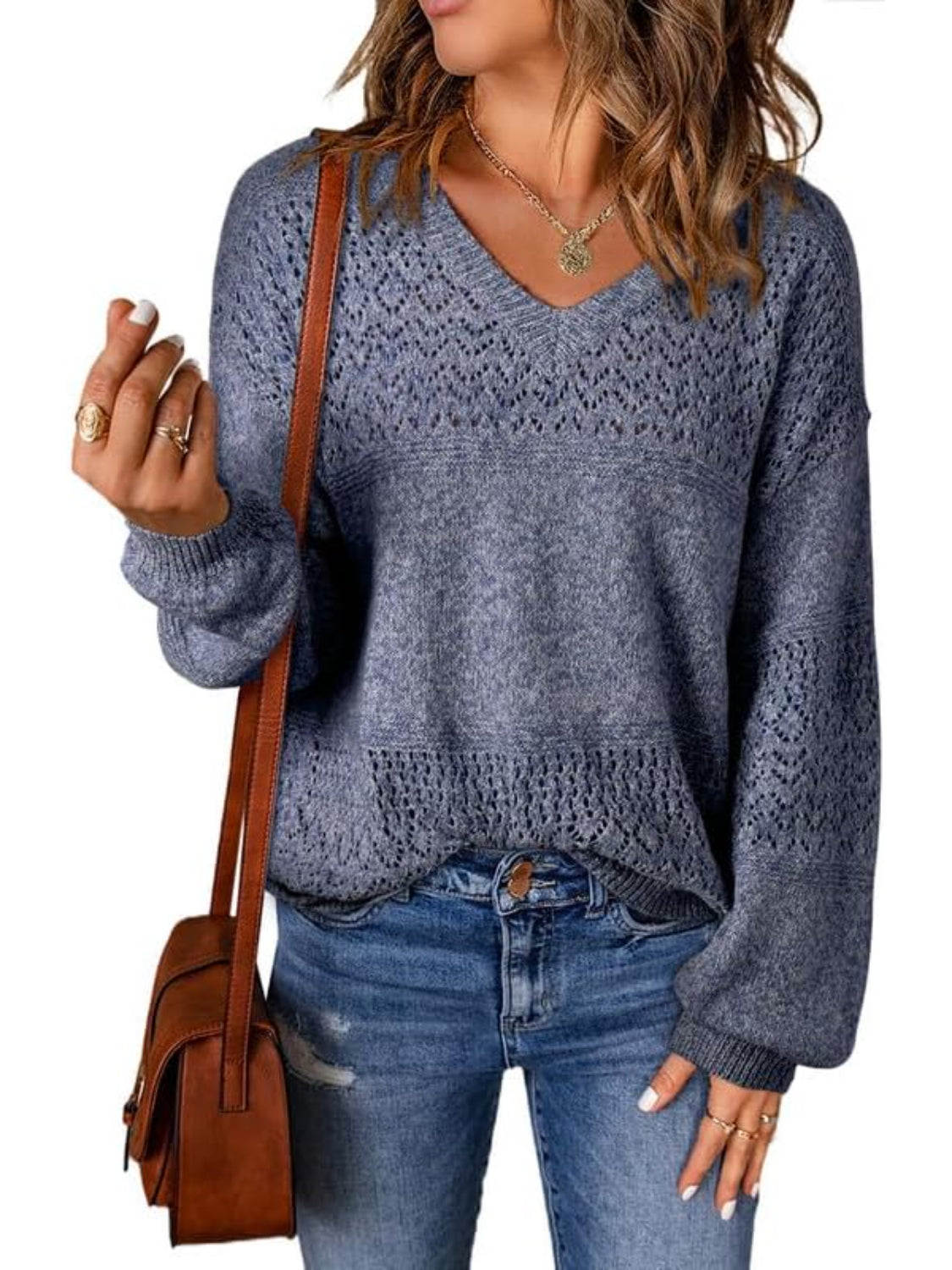 Classic Knit Pullover Sweater - Image 5