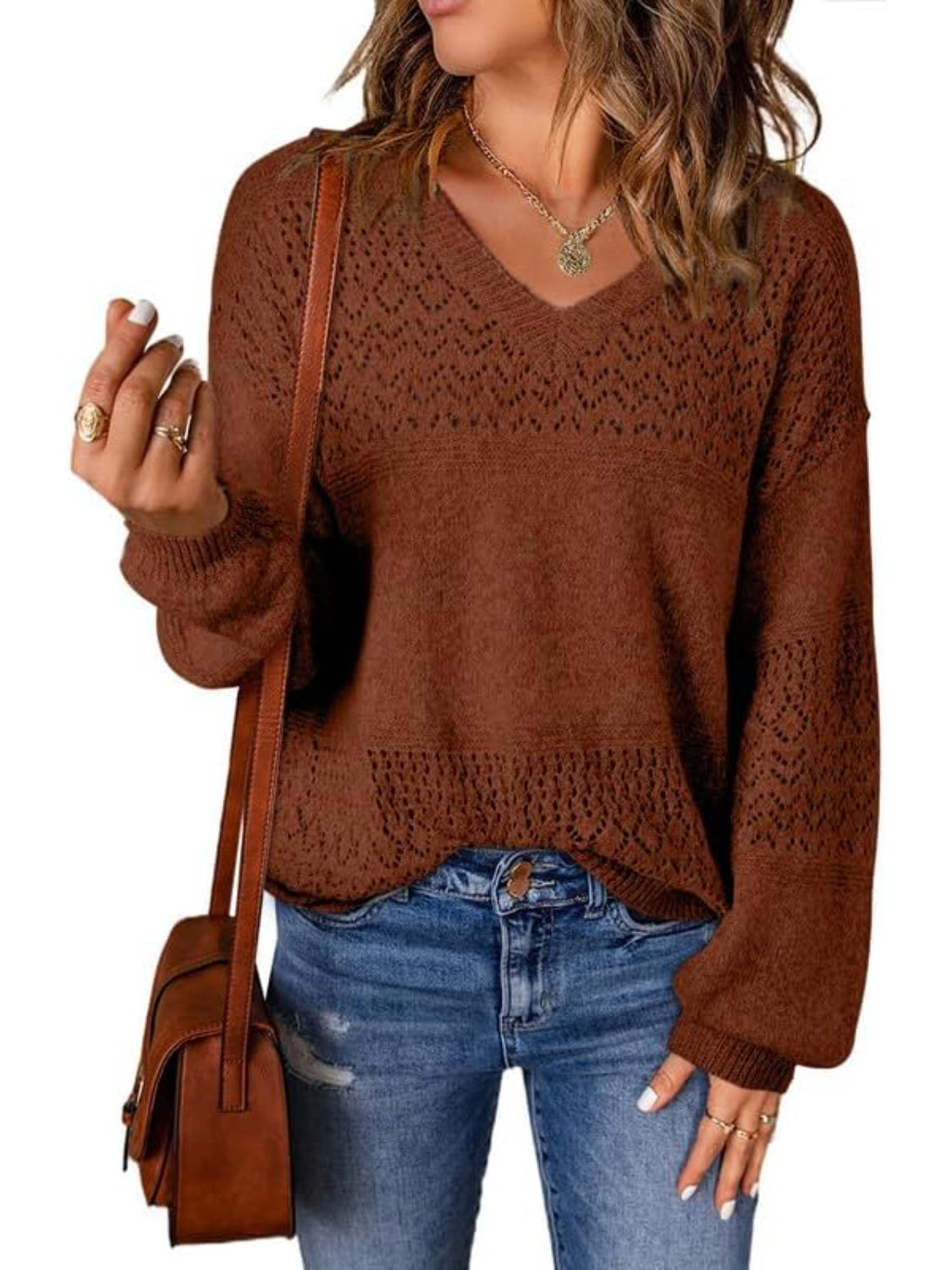 Classic Knit Pullover Sweater - Image 6