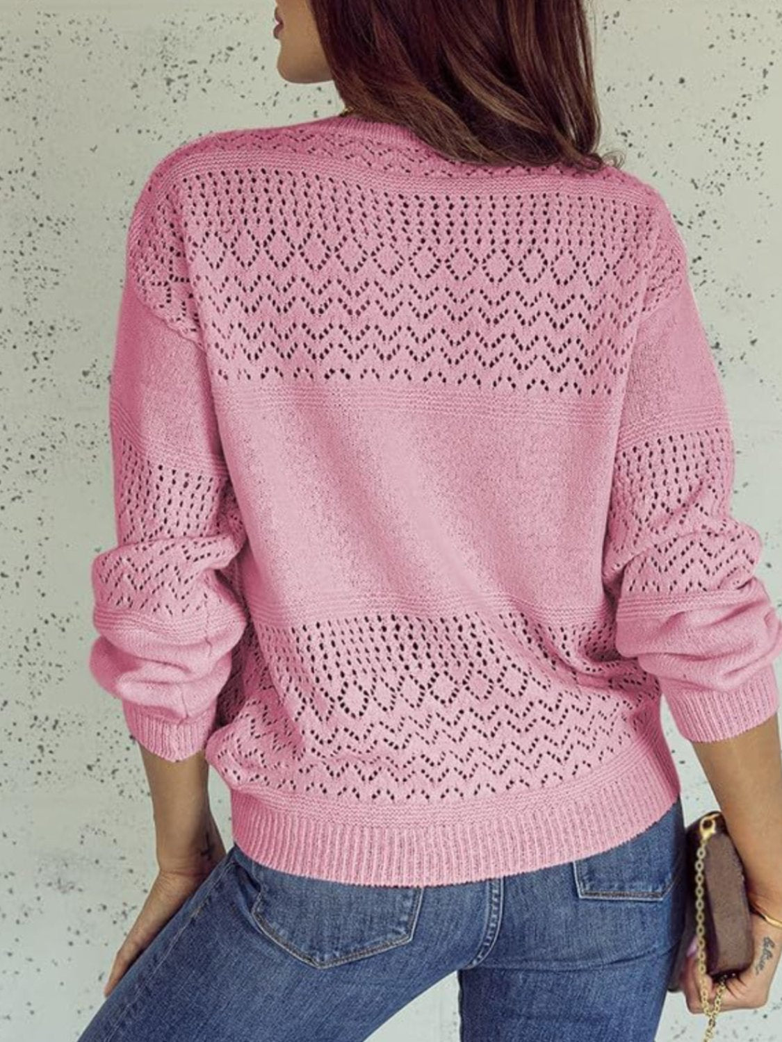 Classic Knit Pullover Sweater - Image 2