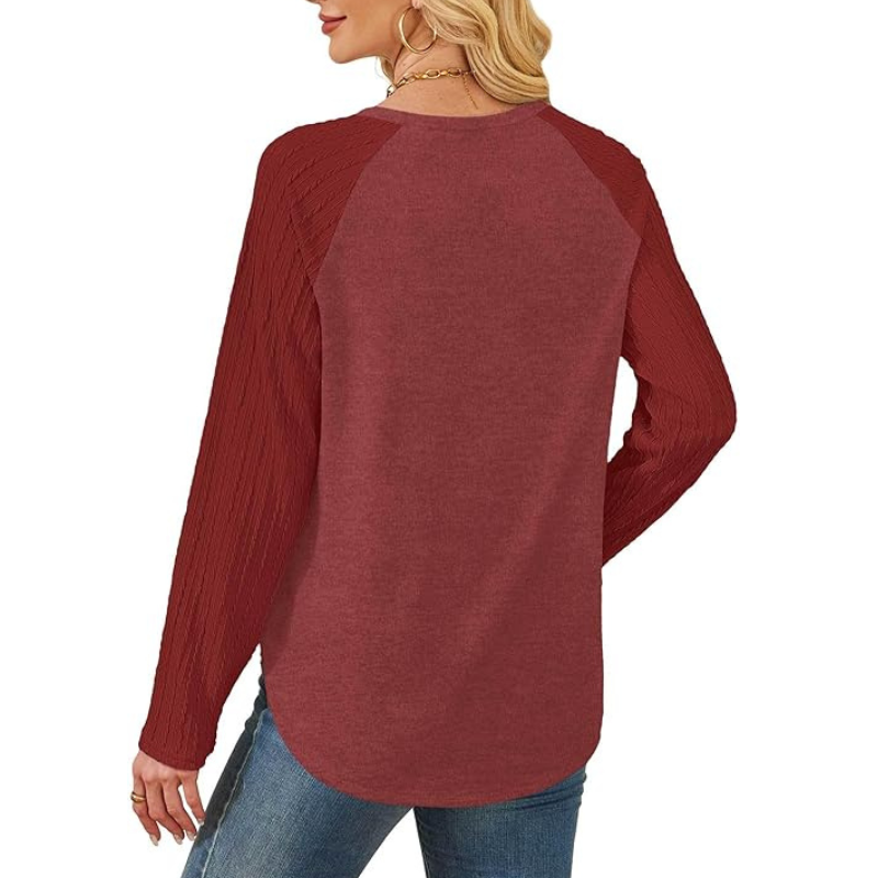 Cozy Long Sleeve Sweater For Women - Image 21
