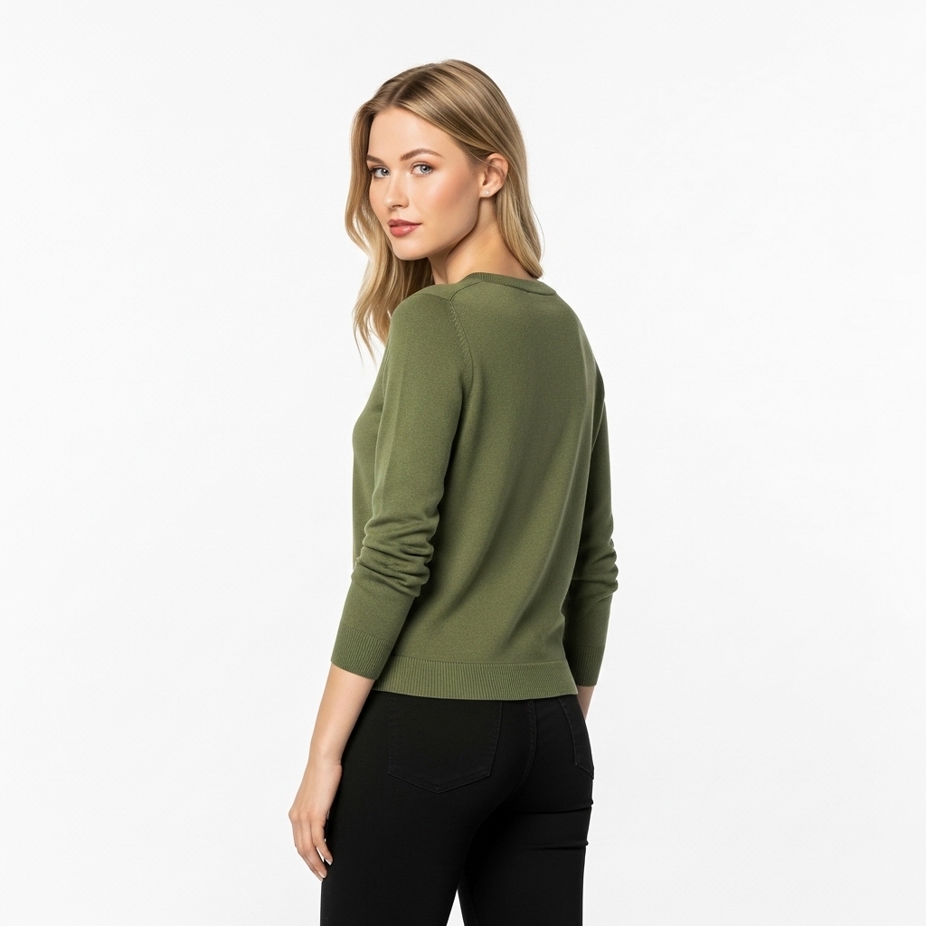 Lightweight Plus Size Cardigan With Button For Women - Image 18