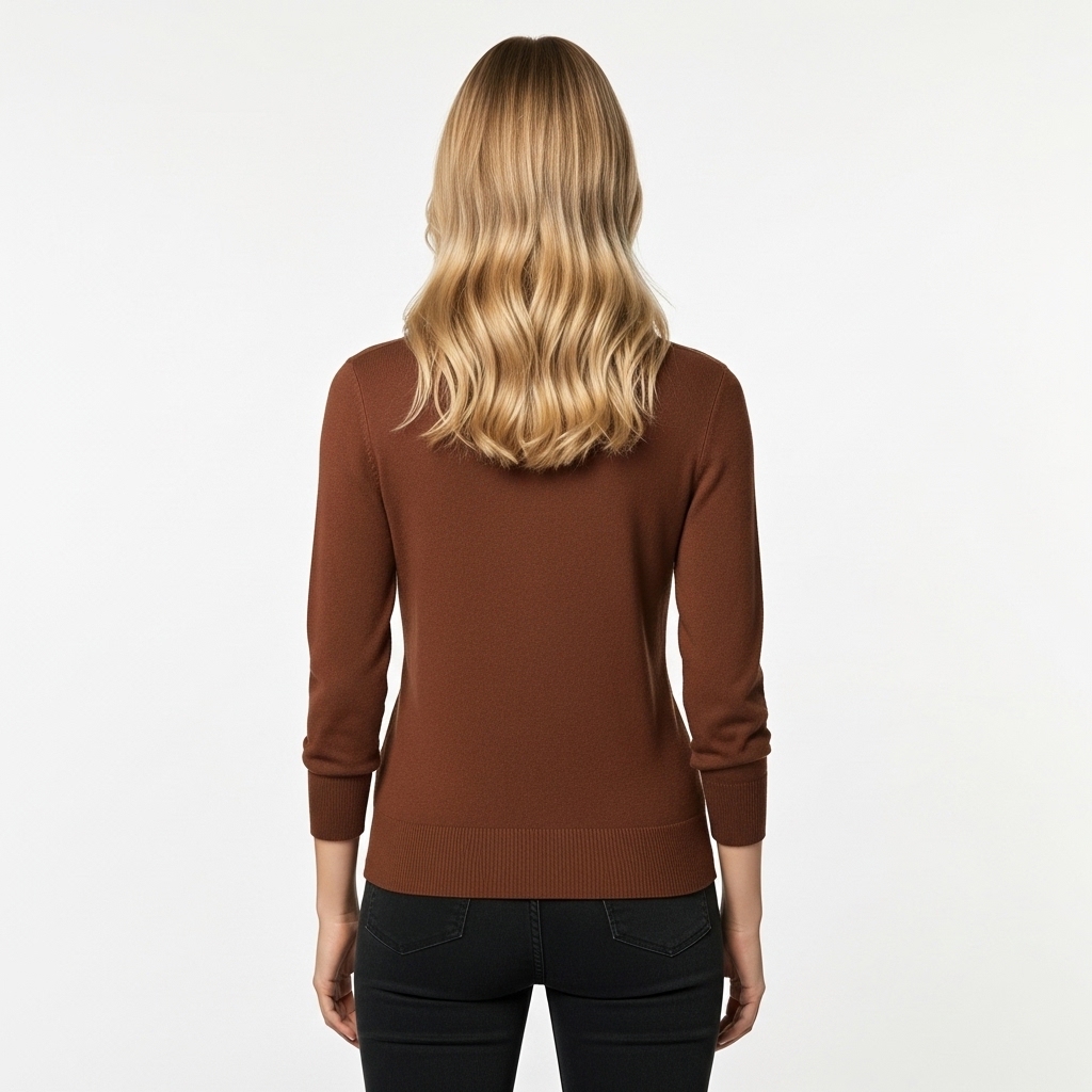 Lightweight Plus Size Cardigan With Button For Women - Image 11