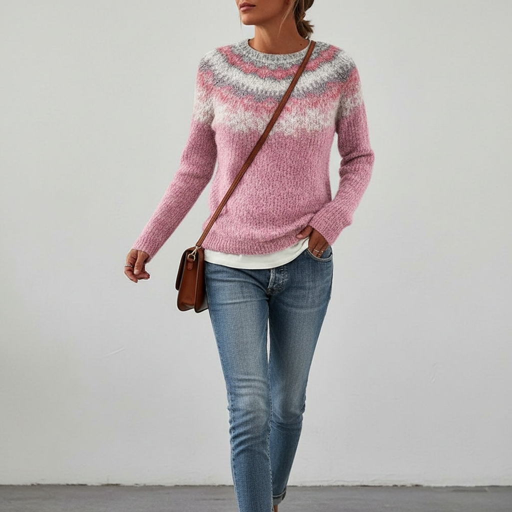 Cashmere Knit Pullover for Layering And Seasonal Outfits - Image 4