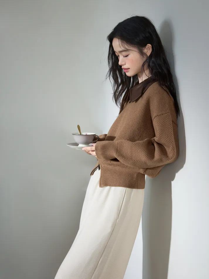Double Zip Cardigan Sweater - Image 12