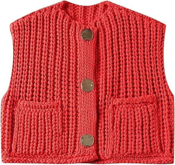 Vintage Style Knit Vest - Image 6