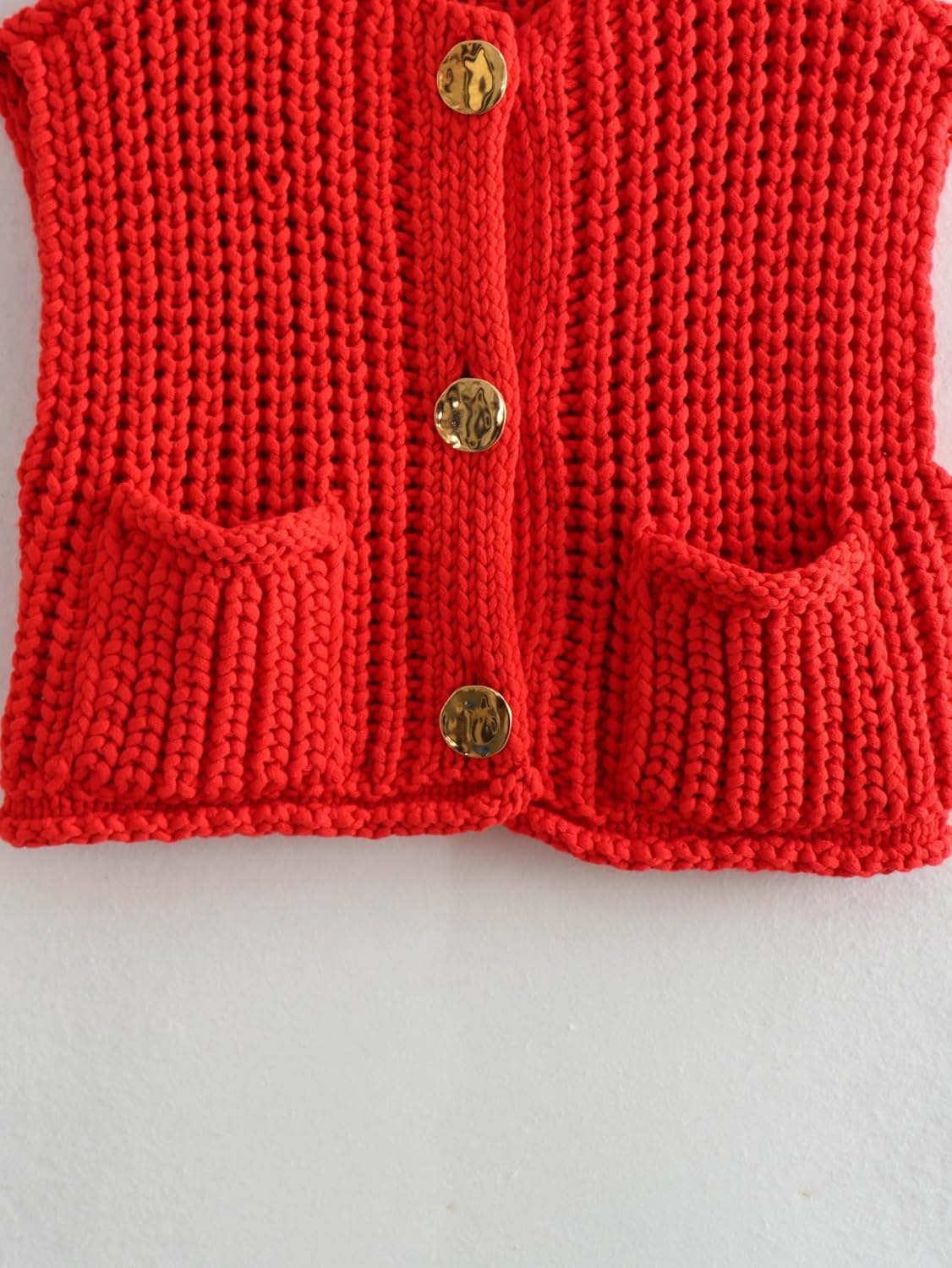 Vintage Style Knit Vest - Image 13