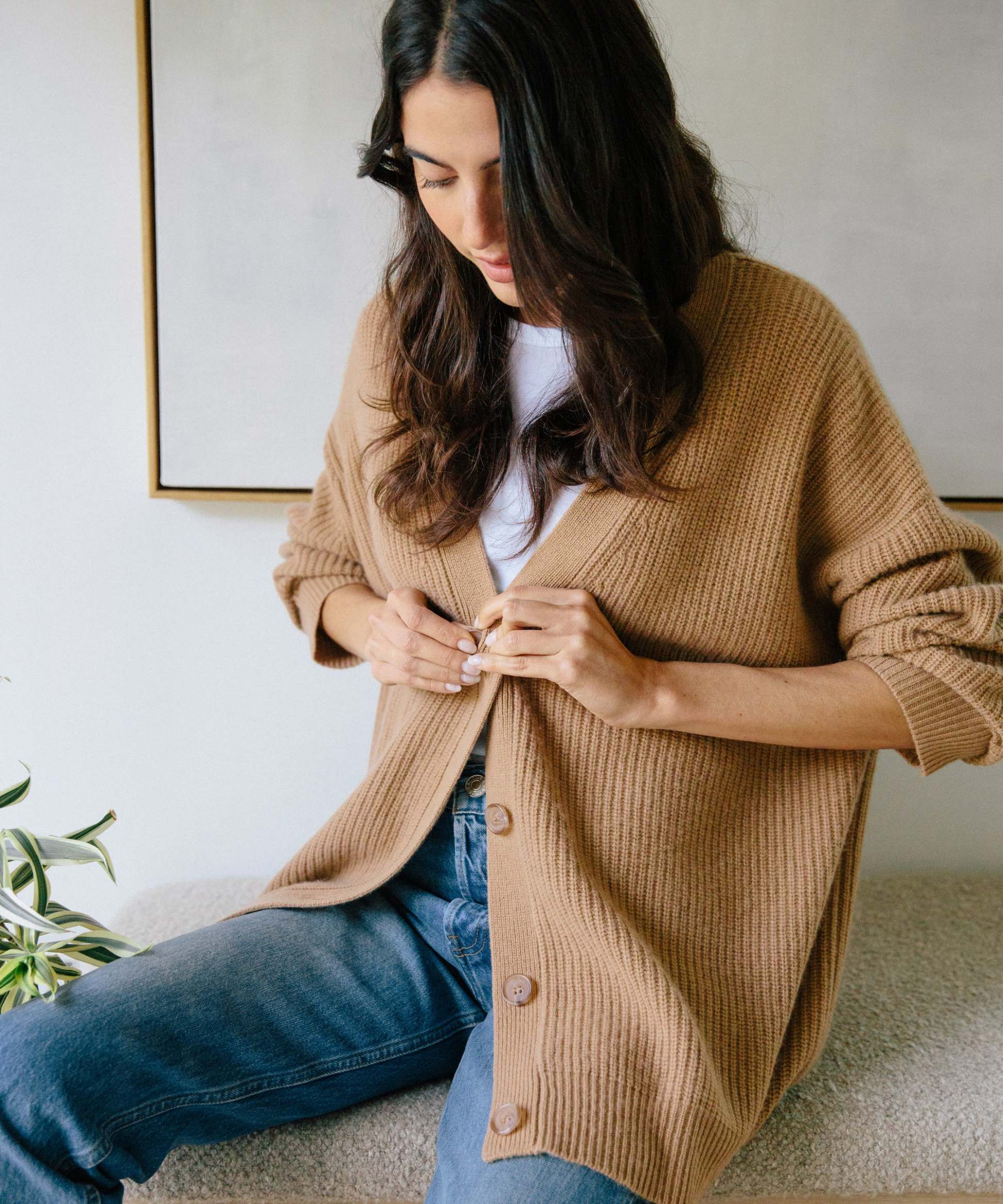 Women's Casual Cocoon Cardigan - Image 7