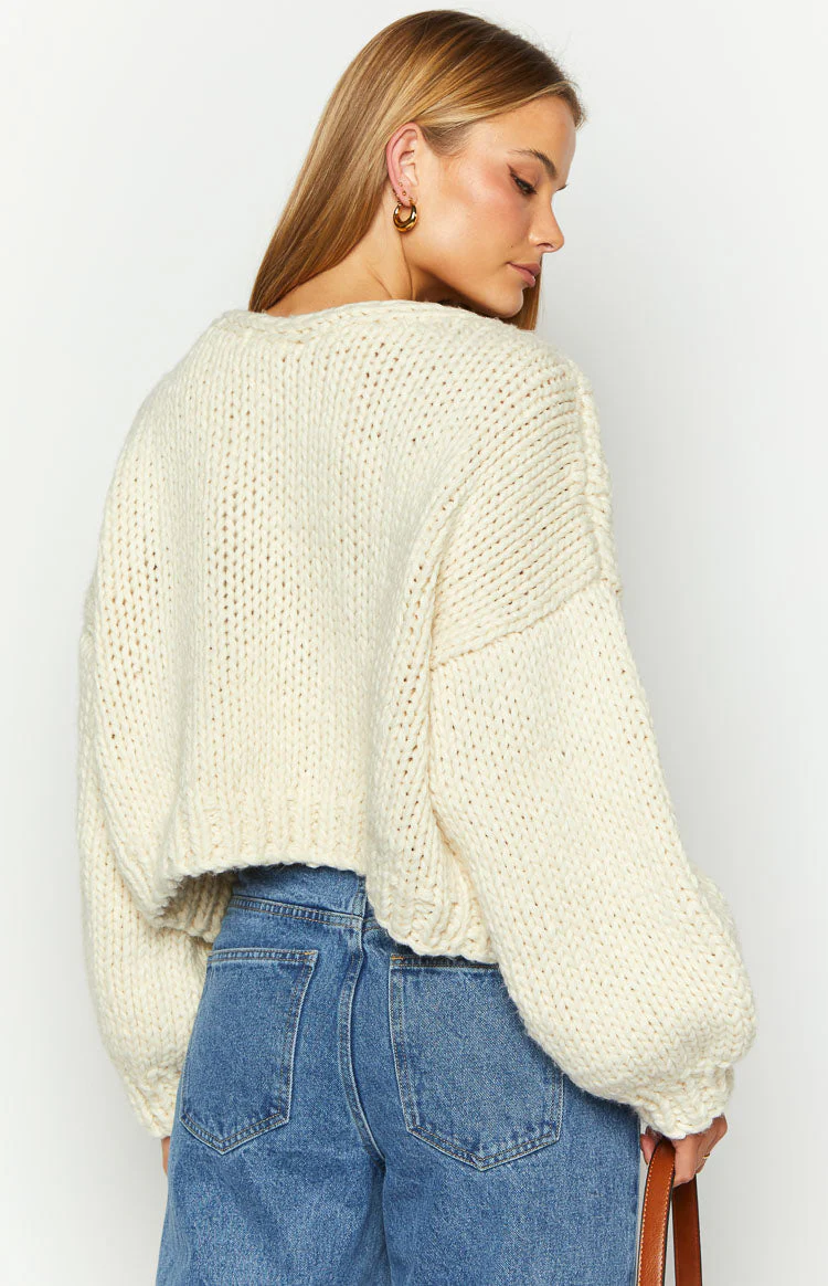 Cozy Holiday Knit Sweater For Casual Outfits - Image 8