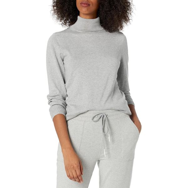 Classic Fit Lightweight Knit Long Sleeve Sweater For Women - Image 10